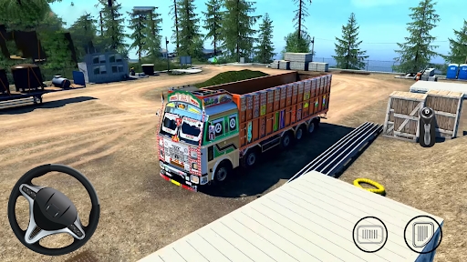 Indian Truck Simulator Game(印度卡车模拟器游戏)截图1