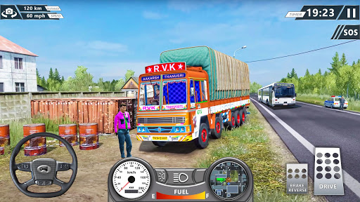 Euro Cargo Truck Simulator 3D(欧洲货运卡车模拟器3D游戏)截图1