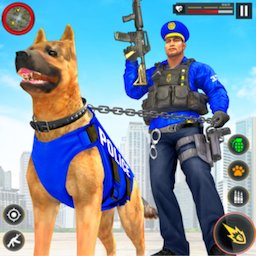 US Police Dog Mall Crime Chase(美国警犬犯罪追捕游戏)