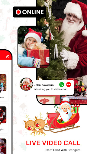 Santa Claus Call - Video Call(圣诞老人来电app)截图2