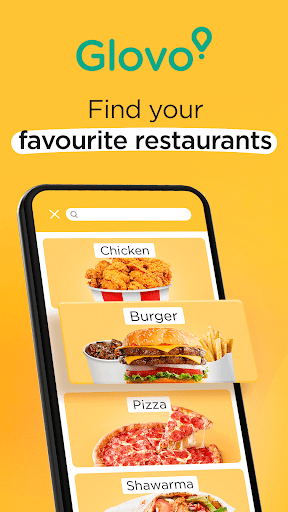 Glovo: Food Delivery and More(在线食品配送app)截图1