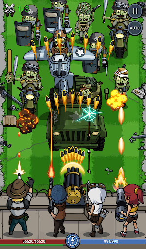 Zombie War Idle Defense Game(僵尸战争防御手游)截图1