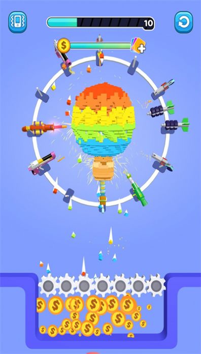 围射粉碎游戏截图2